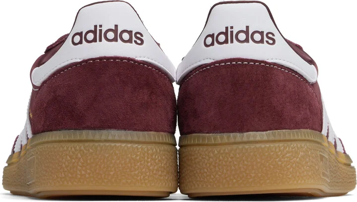Sporty & Rich Burgundy adidas Originals Edition Handball Spezial Sneakers - Image 2