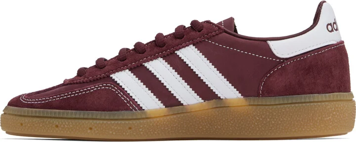 Sporty & Rich Burgundy adidas Originals Edition Handball Spezial Sneakers - Image 3
