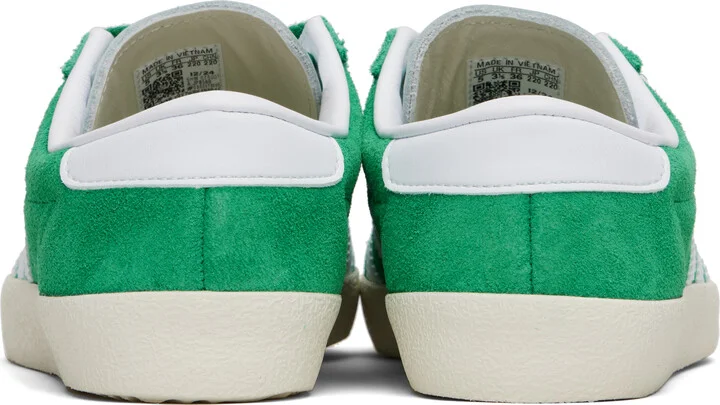 Sporty & Rich Green adidas Originals Edition Blanc Sneakers - Image 2