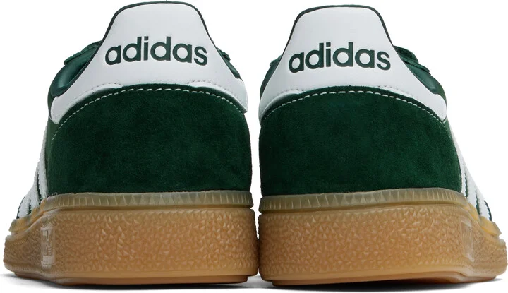 Sporty & Rich Green adidas Originals Edition Handball Spezial Sneakers - Image 2