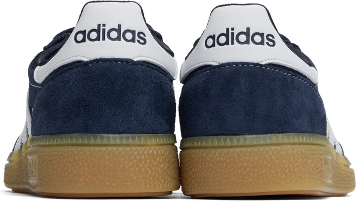 Sporty & Rich Navy adidas Originals Edition Handball Spezial Sneakers - Image 2