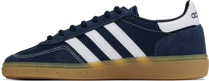 Sporty & Rich Navy adidas Originals Edition Handball Spezial Sneakers - Image 3