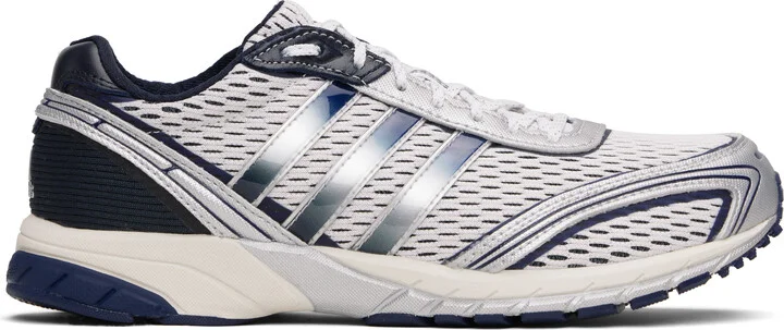 Sporty & Rich Navy & White adidas Originals Edition Adizero Sneakers