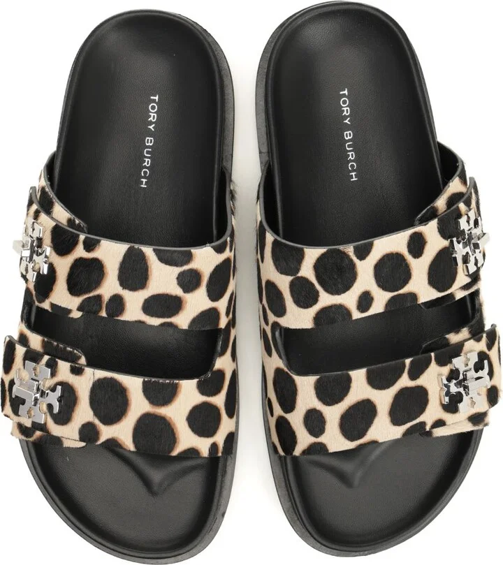 Sporty Slide Sandal With Twist Details - Image 5