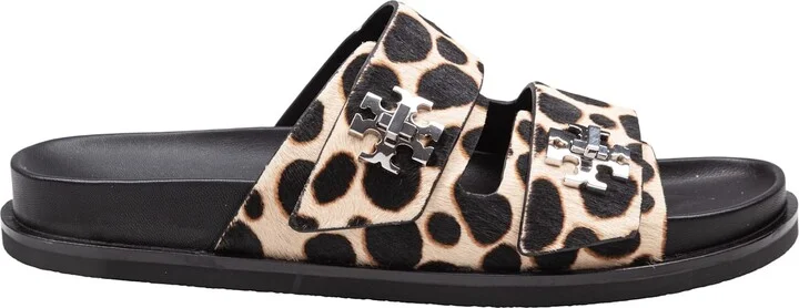 Sporty Slider Sandal With Swivel Details