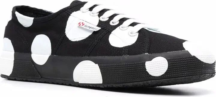 Spot-Print Low-Top Sneakers - Image 2