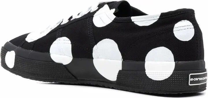 Spot-Print Low-Top Sneakers - Image 3