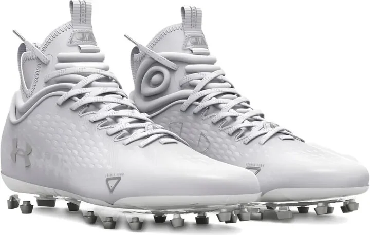 Spotlight Lux Mc 2.0 "White/Metallic Silver" cleats - Image 2