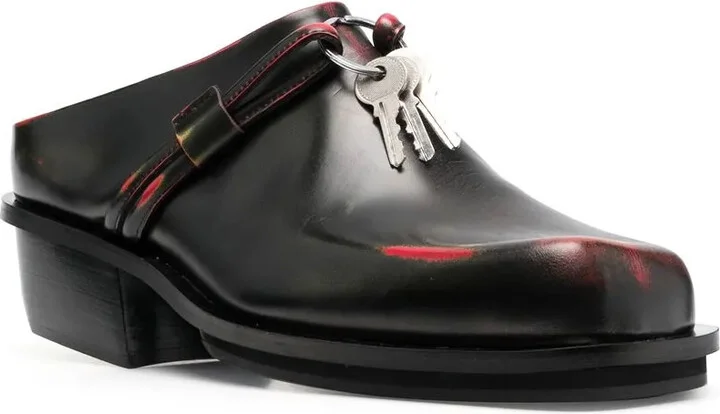 Spray-Paint Leather Loafers - Image 2