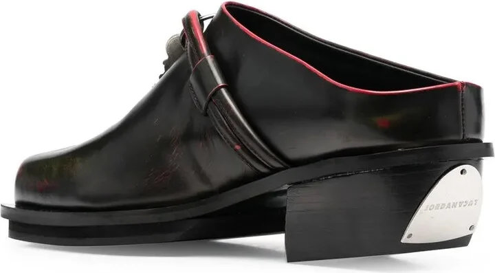 Spray-Paint Leather Loafers - Image 3