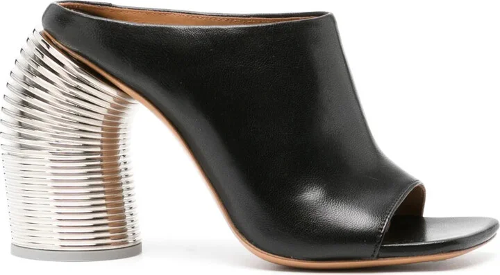 Spring 110mm leather sandals