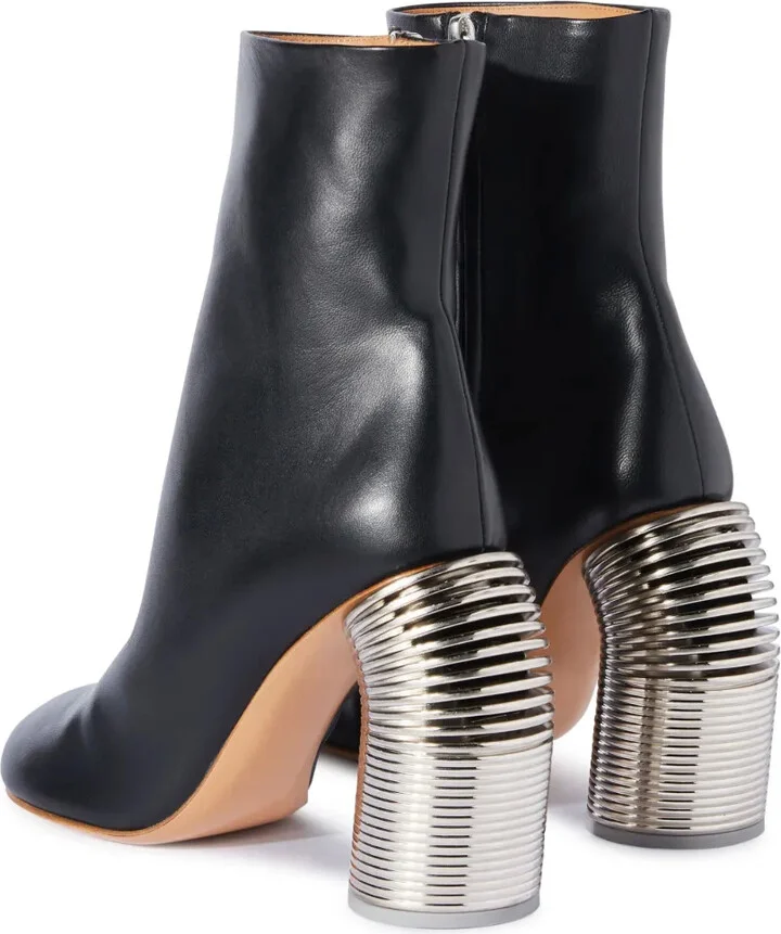 Spring leather ankle boots - Image 3