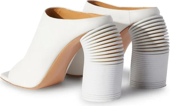 Spring Leather Mules - Image 3
