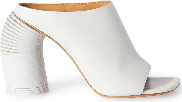 Spring Leather Mules