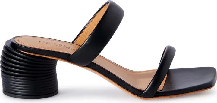 Spring leather sandals