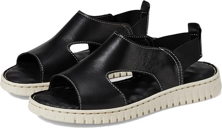 Spring Step Abadessa Women's Sandals Black : EU 37 (US Women's 6.5-7) M, Leather