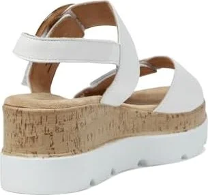 Spring Step Abarah Women's Sandals White : EU 41 (US Women's 9.5-10) M, Leather - Image 4