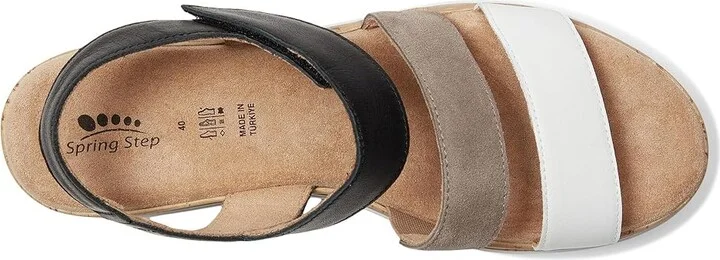 Spring Step Acey Women's Sandals Black : EU 41 (US Women's 9.5-10) M, Leather - Image 2