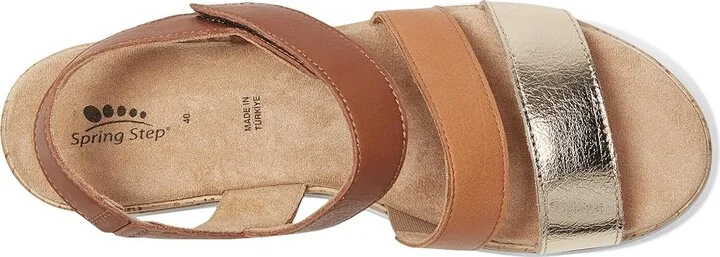 Spring Step Acey Women's Sandals Brown : EU 37 (US Women's 6.5-7) M, Leather - Image 2