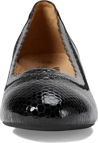 Spring Step Ahmeria High Heels Black Patent : EU 40 (US Women's 9) M, Leather - Image 5
