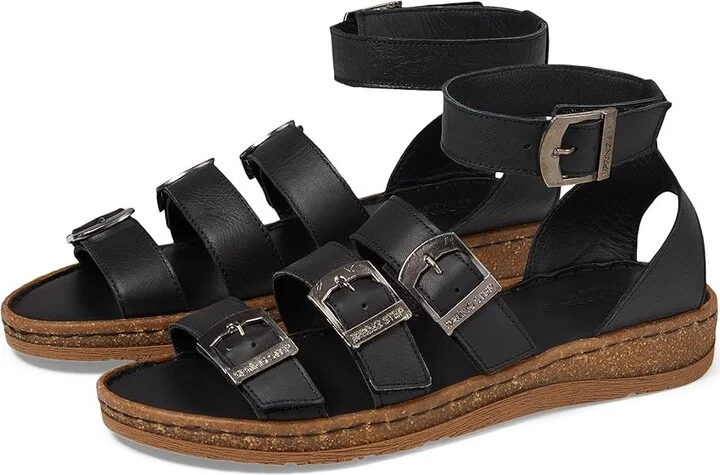 Spring Step Alexcia Women's Sandals Black : EU 40 (US Women's 9) M, Leather