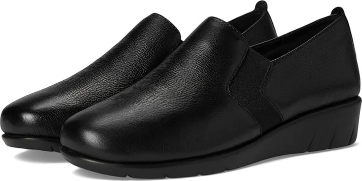 Spring Step Arete Women's Flat Shoes Black : EU 41 (US Women's 9.5-10) M, Leather
