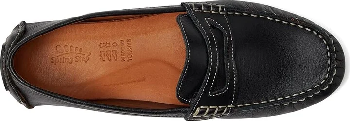 Spring Step Audette Women's Work Lace-up Boots Black : EU 40 (US Women's 9) M, Leather - Image 2
