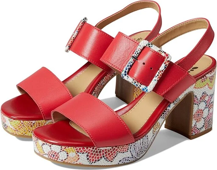 Spring Step Azucar Women's Shoes Red Leather : EU 35 (US Women's 5) M