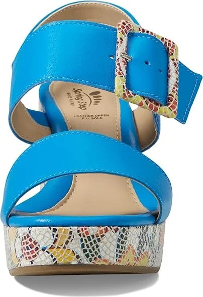 Spring Step Azucar Women's Shoes Royal Blue : EU 38 (US Women's 7.5-8) M, Leather - Image 2