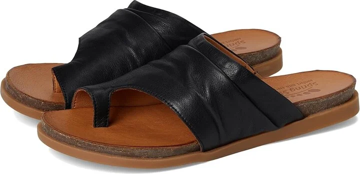 Spring Step Bates Women's Sandals Black : EU 42 (US Women's 10.5-11) M, Leather