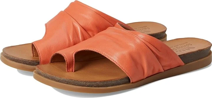 Spring Step Bates Women's Sandals Coral : EU 37 (US Women's 6.5-7) M, Leather
