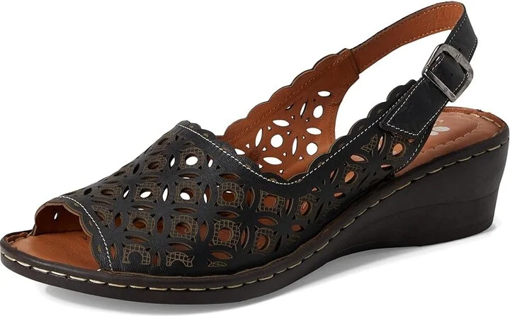 Spring Step Belizana Women's Shoes Black Leather : EU 36 (US Women's 5.5-6) M - Image 5