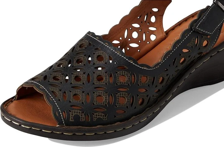 Spring Step Belizana Women's Shoes Black Leather : EU 36 (US Women's 5.5-6) M - Image 7
