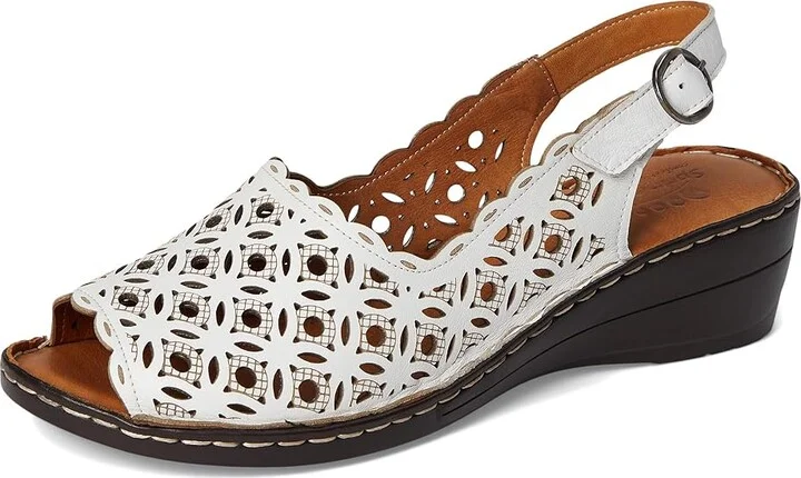 Spring Step Belizana Women's Shoes White Leather : EU 36 (US Women's 5.5-6) M - Image 5