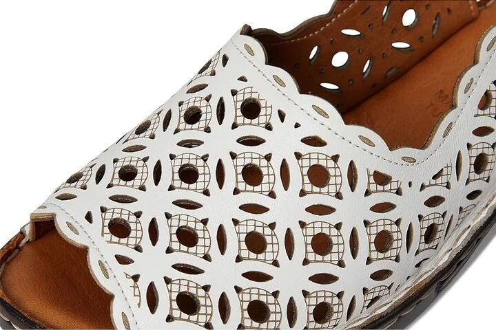 Spring Step Belizana Women's Shoes White Leather : EU 36 (US Women's 5.5-6) M - Image 7