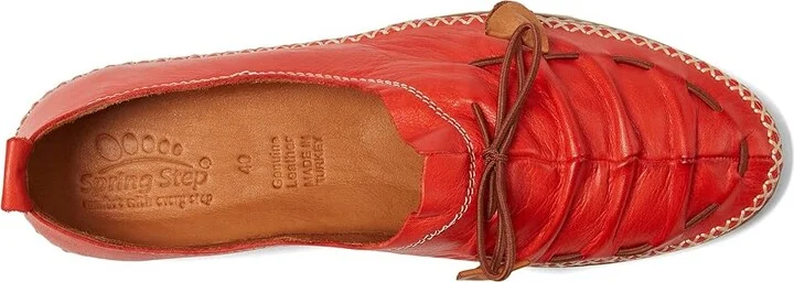 Spring Step Berna Women's Shoes Red : EU 36 (US Women's 5.5-6) M, Leather - Image 2