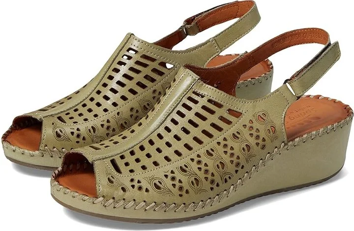 Spring Step Bohemianish Women's Shoes Olive Green : EU 38 (US Women's 7.5-8) M, Leather