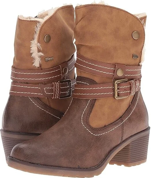 Spring Step Boisa Women's Pull-on Boots Brown : EU 36 (US Women's 5.5-6) M