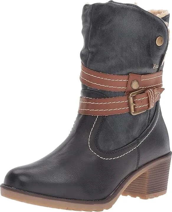 Spring Step Boisa Women's Pull-on Boots Navy : EU 36 (US Women's 5.5-6) M - Image 2