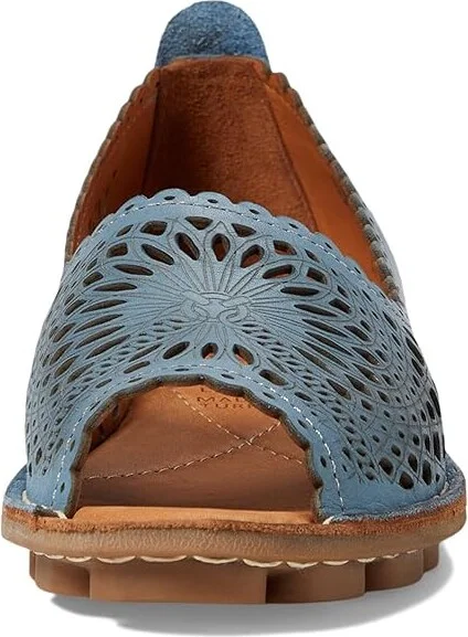 Spring Step Brandal Women's Work Lace-up Boots Blue : EU 38 (US Women's 7.5-8) M, Leather - Image 2