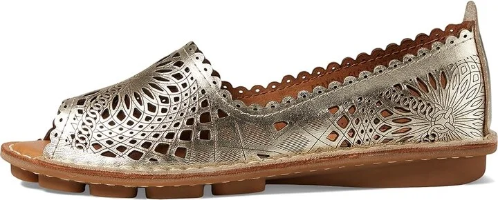Spring Step Brandal Women's Work Lace-up Boots Gold : EU 38 (US Women's 7.5-8) M, Leather - Image 5