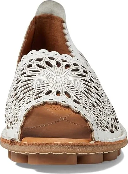 Spring Step Brandal Women's Work Lace-up Boots White : EU 40 (US Women's 9) M, Leather - Image 2