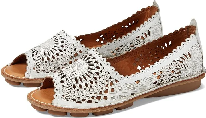 Spring Step Brandal Women's Work Lace-up Boots White : EU 40 (US Women's 9) M, Leather