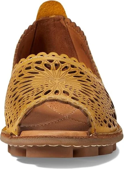 Spring Step Brandal Women's Work Lace-up Boots Yellow : EU 37 (US Women's 6.5-7) M, Leather - Image 2
