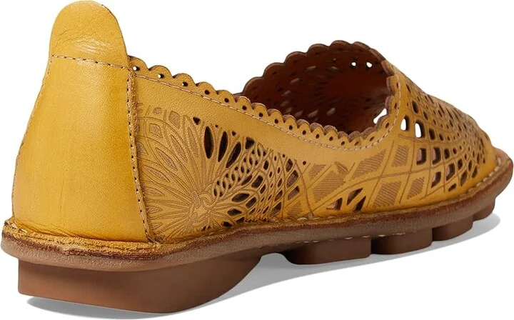 Spring Step Brandal Women's Work Lace-up Boots Yellow : EU 37 (US Women's 6.5-7) M, Leather - Image 4