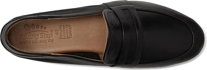 Spring Step Capitola Women's Shoes Black : EU 36 (US Women's 5.5-6) M, Leather - Image 2
