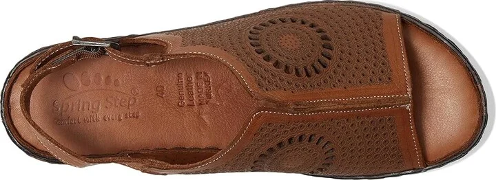 Spring Step Cordero Women's Sandals Camel : EU 39 (US Women's 8.5) M, Leather - Image 2
