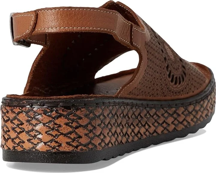 Spring Step Cordero Women's Sandals Camel : EU 39 (US Women's 8.5) M, Leather - Image 4