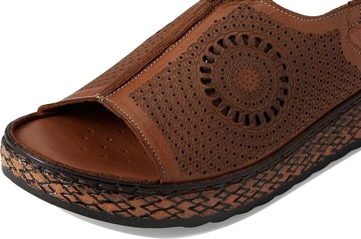 Spring Step Cordero Women's Sandals Camel : EU 39 (US Women's 8.5) M, Leather - Image 7