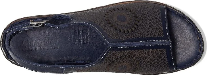 Spring Step Cordero Women's Sandals Navy : EU 41 (US Women's 9.5-10) M, Leather - Image 2